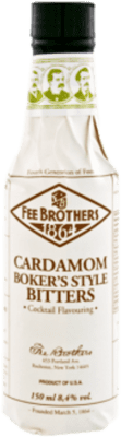 229,95 € Free Shipping | 12 units box Soft Drinks & Mixers Fee Brothers Cardamom Bitter United States Small Bottle 15 cl