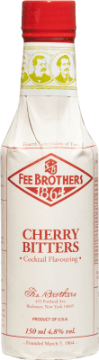 25,95 € Free Shipping | Soft Drinks & Mixers Fee Brothers Cherry Bitter United States Small Bottle 15 cl