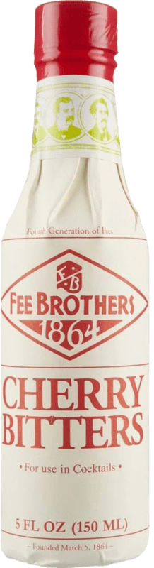 24,95 € Free Shipping | Soft Drinks & Mixers Fee Brothers Cherry Bitter United States Small Bottle 15 cl