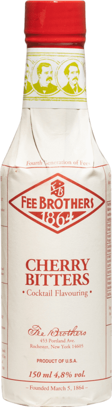 24,95 € Kostenloser Versand | Schnaps Fee Brothers Bitters Vereinigte Staaten Kleine Flasche 15 cl Cherry — Kirsche