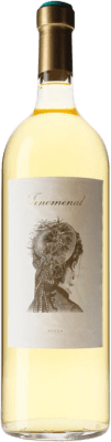 85,95 € Envío gratis | Vino blanco Uvas Felices Fenomenal D.O. Rueda Castilla la Mancha España Viura, Verdejo Botella Jéroboam-Doble Mágnum 3 L