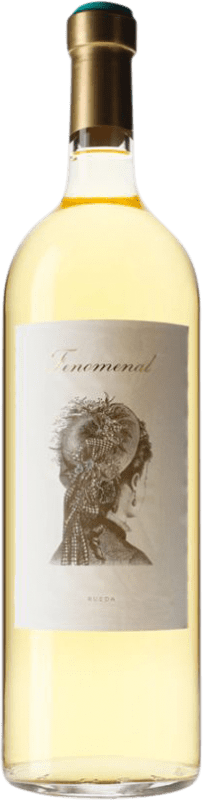 59,95 € Kostenloser Versand | Weißwein Uvas Felices Fenomenal D.O. Rueda Kastilien-La Mancha Spanien Viura, Verdejo Doppelmagnum Jeroboam-Flasche 3 L