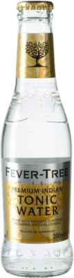 39,95 € Envio grátis | Caixa de 24 unidades Refrescos e Mixers Fever-Tree Indian Tonic Water Reino Unido Garrafa Pequena 20 cl