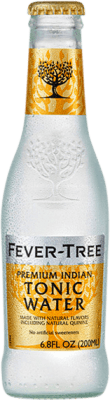46,95 € 免费送货 | 盒装24个 碳酸饮料 Fever-Tree Indian — 印度 英国 小瓶装 20 cl Tonic Water — 奎宁水