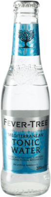 91,95 € Kostenloser Versand | 24 Einheiten Box Getränke und Mixer Fever-Tree Mediterranean Tonic Water Großbritannien Kleine Flasche 20 cl