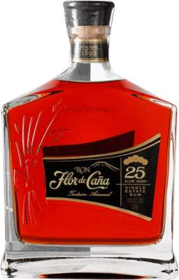 254,95 € Envío gratis | Ron Flor de Caña Nicaragua 25 Años Botella 70 cl