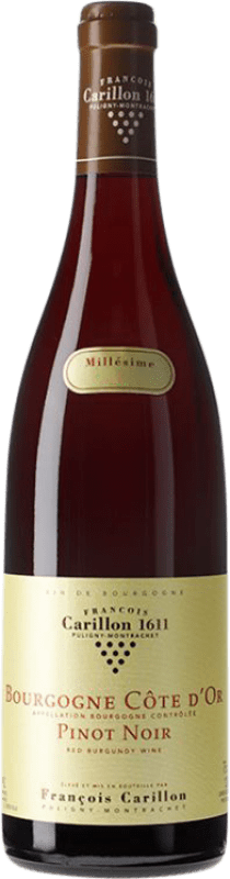 34,95 € Free Shipping | Red wine François Carillon Rouge Burgundy France Pinot Black Bottle 75 cl