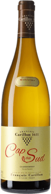 21,95 € Бесплатная доставка | Белое вино François Carillon Cap Au Sud Франция Chardonnay — Шардоне, Aligoté — Алиготе 75 cl