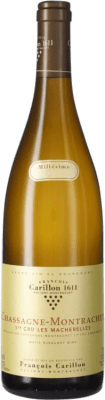 198,95 € Envío gratis | Vino blanco François Carillon Les Macherelles Premier Cru A.O.C. Chassagne-Montrachet Borgoña Francia Chardonnay Botella 75 cl