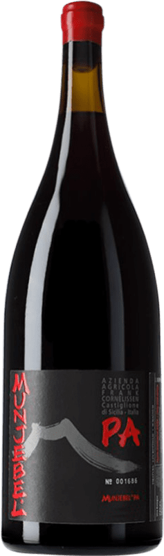 181,95 € Free Shipping | Red wine Frank Cornelissen Munjebel Feudo di Mezzo Porcaria Rosso D.O.C. Sicilia Sicily Italy Nerello Mascalese Magnum Bottle 1,5 L