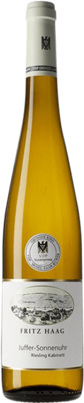 108,95 € 送料無料 | 白ワイン Fritz Haag Juffer Sonnenuhr Kabinett Auction V.D.P. Mosel-Saar-Ruwer ドイツ Riesling ボトル 75 cl