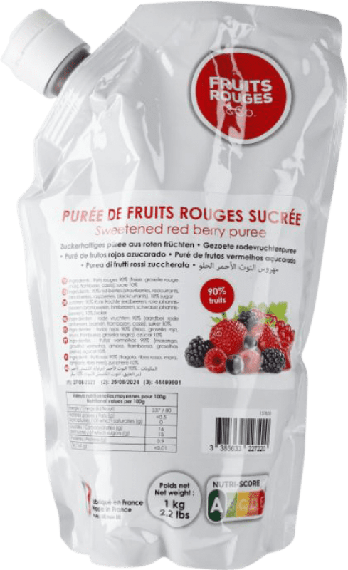 15,95 € 送料無料 | カクテルフルーツピューレ Fruits Rouges スペイン 1 L Red Berries — 赤いベリー アルコールなし