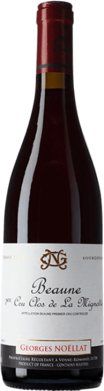 105,95 € Free Shipping | Red wine Domaine Georges Noëllat Clos de La Mignotte Premier Cru A.O.C. Beaune Burgundy France Pinot Black Bottle 75 cl