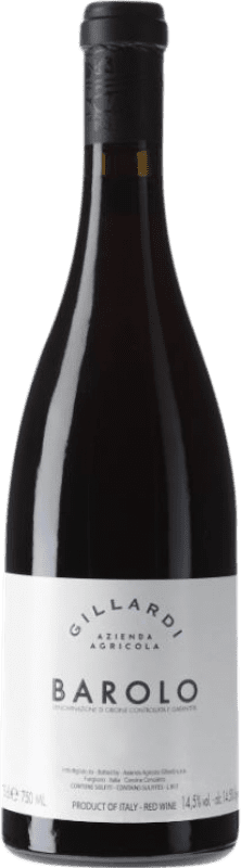 59,95 € Бесплатная доставка | Красное вино Gillardi D.O.C.G. Barolo Пьемонте Италия Nebbiolo бутылка 75 cl