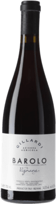 132,95 € Spedizione Gratuita | Vino rosso Gillardi Vignane D.O.C.G. Barolo Piemonte Italia Bottiglia 75 cl
