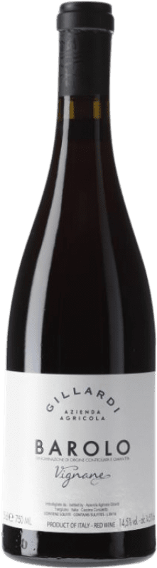 138,95 € Free Shipping | Red wine Gillardi Vignane D.O.C.G. Barolo Piemonte Italy Bottle 75 cl