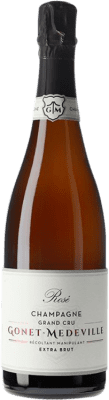 75,95 € Envio grátis | Espumante Rosé Gonet-Médeville Extra Brut — Extra Bruto Grand Cru, Rosé A.O.C. Champagne Champagne França Pinot Noir, Chardonnay 75 cl