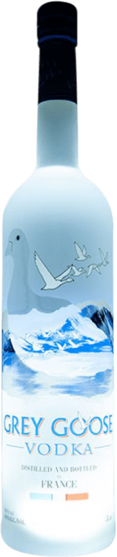 578,95 € Envío gratis | Vodka Grey Goose LED Luminoso Francia Botella Especial 3 L
