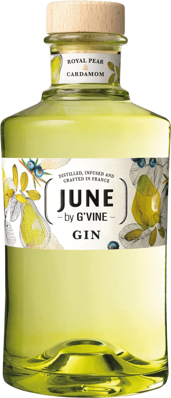 34,95 € Free Shipping | Gin G'Vine June Pera France Bottle 70 cl