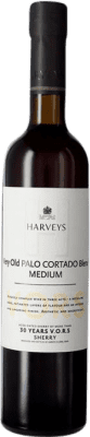 84,95 € Envio grátis | Vinho fortificado Harvey's Very Old Palo Cortado V.O.R.S. D.O. Jerez-Xérès-Sherry Andaluzia Espanha Garrafa Medium 50 cl