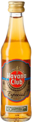 27,95 € 免费送货 | 盒装12个 朗姆酒 Havana Club Especial 古巴 微型瓶 5 cl