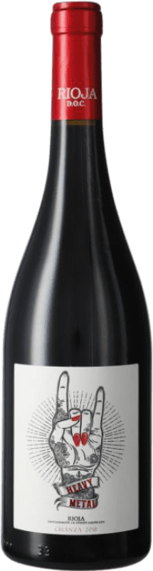 11,95 € Free Shipping | Red wine Toni Martín. Heavy Metal Aged D.O.Ca. Rioja The Rioja Spain Bottle 75 cl