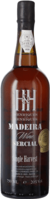 69,95 € Kostenloser Versand | Verstärkter Wein Henriques & Henriques I.G. Madeira Madeira Portugal Flasche 75 cl
