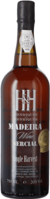 112,95 € Envio grátis | Vinho Generoso Fortificado H&H Henriques & Henriques I.G. Madeira Madeira Portugal Garrafa 75 cl