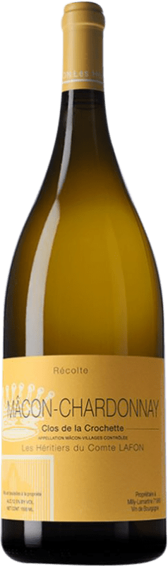 117,95 € Free Shipping | White Wine Les Héritiers du Comte Lafon Clos de la Crochette A.O.C. Mâcon Burgundy France Chardonnay Magnum Bottle 1,5 L