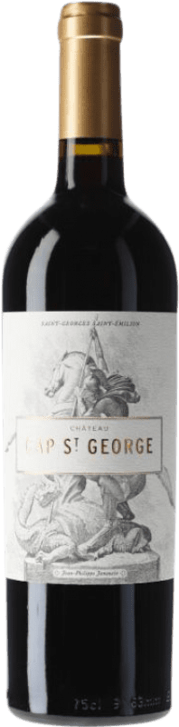 35,95 € Envío gratis | Vino tinto Jean Philippe Janoueix Château Cap Saint-George Burdeos Francia Botella 75 cl