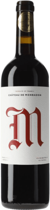 39,95 € Envío gratis | Vino tinto Jean Philippe Janoueix Château de Monbadon Burdeos Francia Botella 75 cl