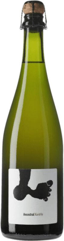 32,95 € Free Shipping | White Sparkling Wine Joan Rubió Ancestral D.O. Penedès Catalonia Spain Xarel·lo Bottle 75 cl