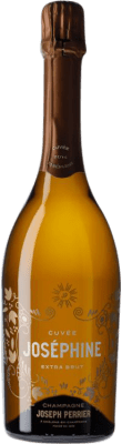 241,95 € Kostenloser Versand | Weißer Sekt Joseph Perrier Cuvée Joséphine Extra Brut A.O.C. Champagne Champagner Frankreich Pinot Schwarz, Chardonnay Flasche 75 cl