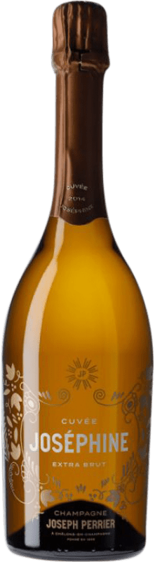 241,95 € Бесплатная доставка | Белое игристое Joseph Perrier Cuvée Joséphine Экстра-Брут A.O.C. Champagne шампанское Франция Pinot Black, Chardonnay бутылка 75 cl