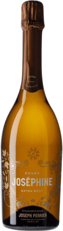 252,95 € Бесплатная доставка | Белое игристое Joseph Perrier Cuvée Joséphine Экстра-Брут A.O.C. Champagne шампанское Франция Pinot Black, Chardonnay бутылка 75 cl