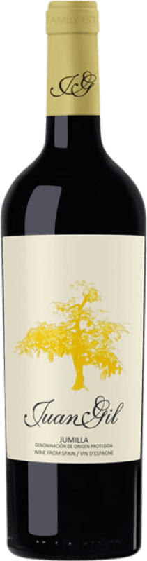 9,95 € Kostenloser Versand | Rotwein Juan Gil 4 Meses D.O. Jumilla Region von Murcia Spanien Monastrell 75 cl