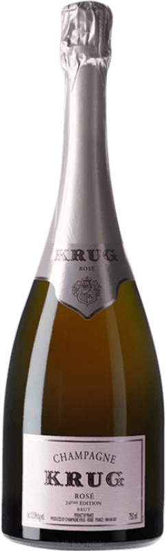 765,95 € Envoi gratuit | Vin Mousseux Rosé Krug 24th Brut Rosé, Édition Limitée A.O.C. Champagne Champagne France Pinot Noir, Chardonnay, Pinot Meunier Bouteille 75 cl