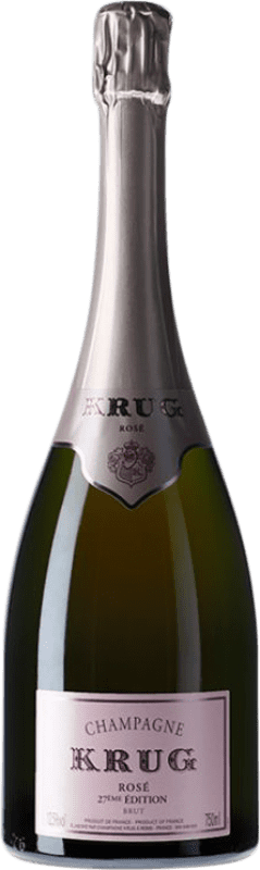 522,95 € Kostenloser Versand | Rosé Sekt Krug Rosé 27th Edition Brut A.O.C. Champagne Champagner Frankreich Flasche 75 cl