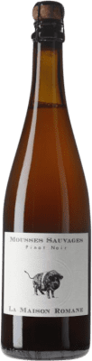 19,95 € Envío gratis | Espumoso Blanco Romane Mousses Sauvages Borgoña Francia Pinot Negro 75 cl