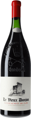 549,95 € 送料無料 | 赤ワイン Le Vieux Donjon A.O.C. Châteauneuf-du-Pape ローヌ フランス Syrah, Grenache, Mourvèdre, Cinsault ボトル Jéroboam-ダブルマグナム 3 L