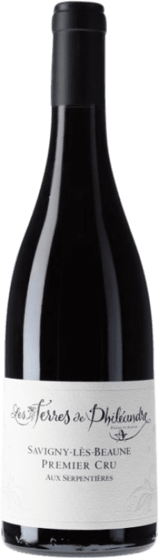 59,95 € Бесплатная доставка | Красное вино Les Terres de Philéandre Aux Serpentières Premier Cru A.O.C. Savigny-lès-Beaune Бургундия Франция Pinot Black бутылка 75 cl