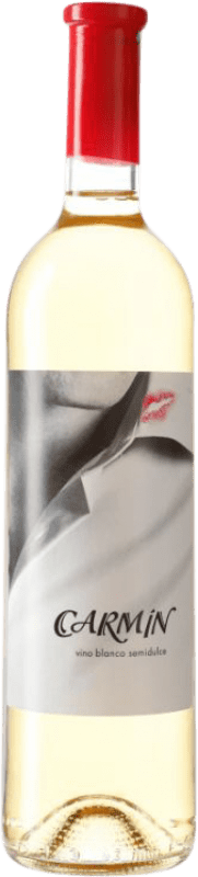 7,95 € Free Shipping | White Wine Ángel Lorenzo Cachazo Carmin Semiseco — Semi Dry D.O. Rueda Castilla la Mancha Spain Moscatel — Muscat 75 cl