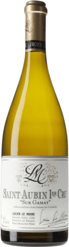 188,95 € Spedizione Gratuita | Vino bianco Lucien Le Moine Sur Blanc Premier Cru A.O.C. Saint-Aubin Borgogna Francia Gamay Bottiglia 75 cl