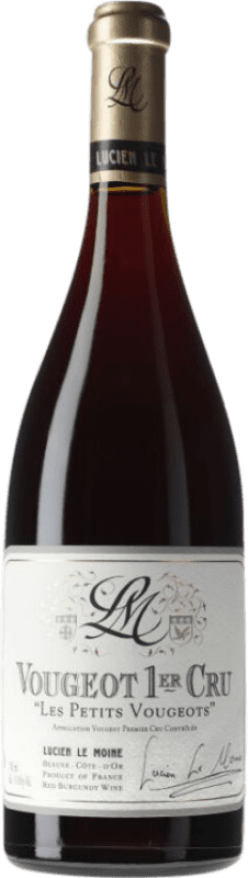 317,95 € Kostenloser Versand | Rotwein Lucien Le Moine Vougeot Les Petits Vougeots Premier Cru Burgund Frankreich Pinot Schwarz Flasche 75 cl