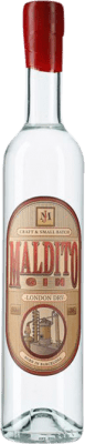 28,95 € Spedizione Gratuita | Gin Pablo Vidal Maldito Sobre Lías D.O. Valdeorras Galizia Spagna Grenache, Mencía, Sousón, Brancellao, Caíño Bianco Bottiglia Medium 50 cl