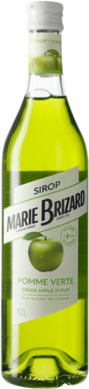 14,95 € Envio grátis | Schnapp Marie Brizard Sirope Manzana Verde França Garrafa 70 cl Sem Álcool