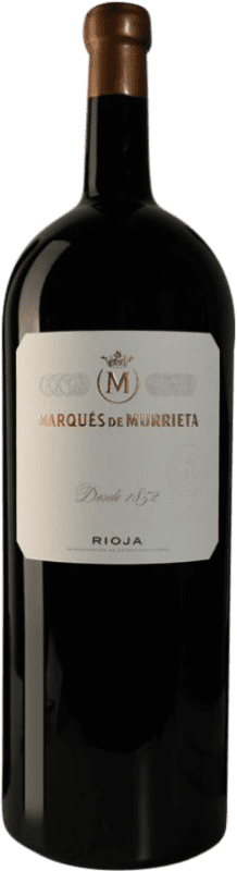 404,95 € Kostenloser Versand | Rotwein Marqués de Murrieta Reserve D.O.Ca. Rioja La Rioja Spanien Imperial-Methusalem Flasche 6 L