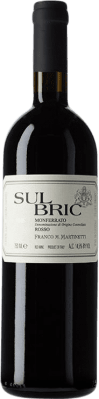 64,95 € Бесплатная доставка | Красное вино Franco M. Martinetti Sulbric D.O.C. Monferrato Пьемонте Италия 75 cl