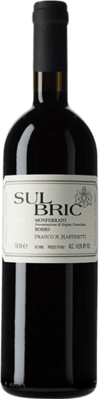 61,95 € Spedizione Gratuita | Vino rosso Franco M. Martinetti Sulbric D.O.C. Monferrato Piemonte Italia Bottiglia 75 cl