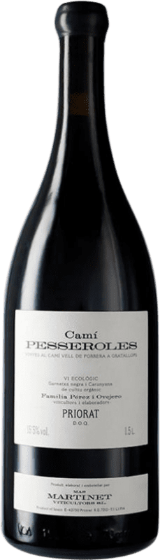294,95 € Envio grátis | Vinho Tinto Mas Martinet Camí Pesseroles D.O.Ca. Priorat Catalunha Espanha Garnacha — Grenache, Cariñena — Carignan Garrafa Magnum 1,5 L